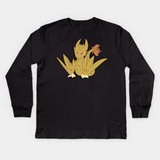 Wyvern Chibi Dragon Kids Long Sleeve T-Shirt